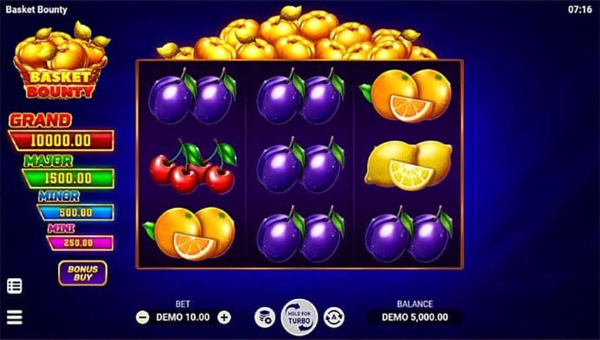 basket bounty — Hero-Banner auf Betalright Casino