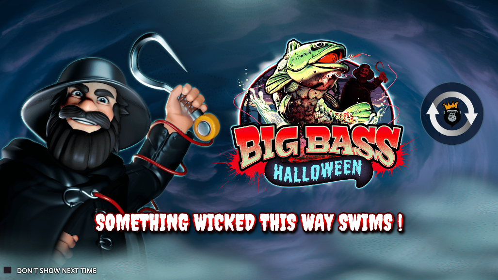Big Bass Halloween — Hero-Banner auf Betalright Casino